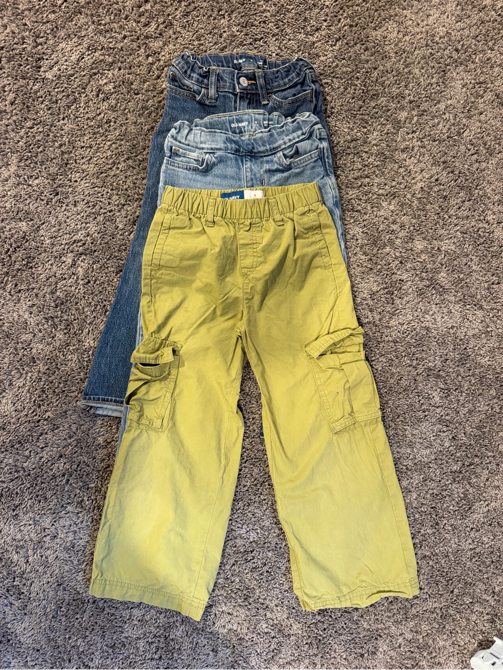 Set of 3 Old Navy Lime Girls Size S pants